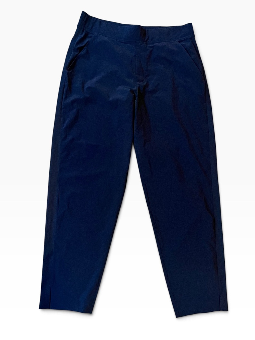 Athleta Brooklyn dress pants Women's Navy High-Waist Tailored Pants - Picture 2 of 10
